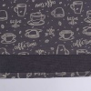 Махровий кухонний рушник Кава 40х60 см 300г/м2 GM Textile (Темно-сірий)
