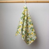 Набір махрових рушників Лимони 40х60 см 10шт 300г/м2 GM Textile (Салатовий)