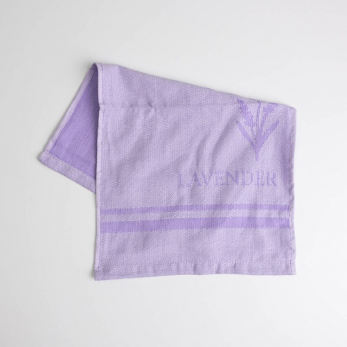 Рушник кухонний Lavender 30x50 см пестротканий 260 г/м2 100% бавовна (Світло-лавандовий)