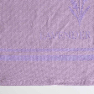 Рушник кухонний Lavender 30x50 см пестротканий 260 г/м2 100% бавовна (Бузково-ліловий)