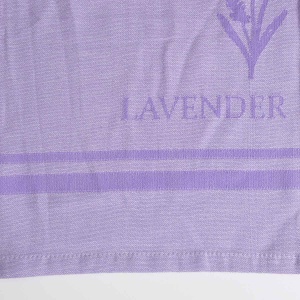 Рушник кухонний Lavender 30x50 см пестротканий 260 г/м2 100% бавовна (Лавандовий)