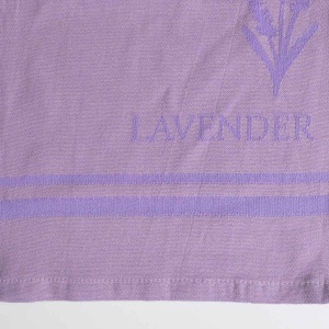 Рушник кухонний Lavender 30x50 см пестротканий 260 г/м2 100% бавовна (Пастельно-лавандовий)