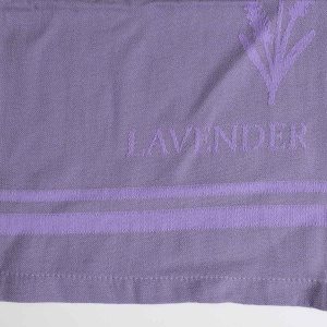 Рушник кухонний Lavender 30x50 см пестротканий 260 г/м2 100% бавовна (Темно-лавандовий)