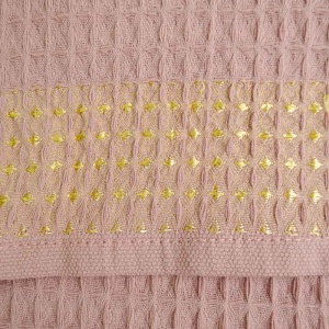 Рушник вафельний GM Textile 40х60см 280г/м2 (Попелястий)