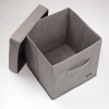Короб с крышкой для хранения вещей HY-Kr-grey (Серый)